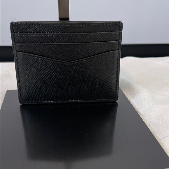Kate Spade Black Leather Card Holder - Picture 3 of 7